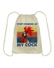 Chicken Stop Starring At My Cock Drawstring Bag tile