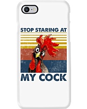 Chicken Stop Starring At My Cock Phone Case tile
