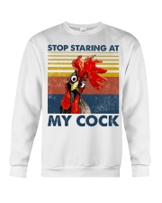 Chicken Stop Starring At My Cock Crewneck Sweatshirt tile