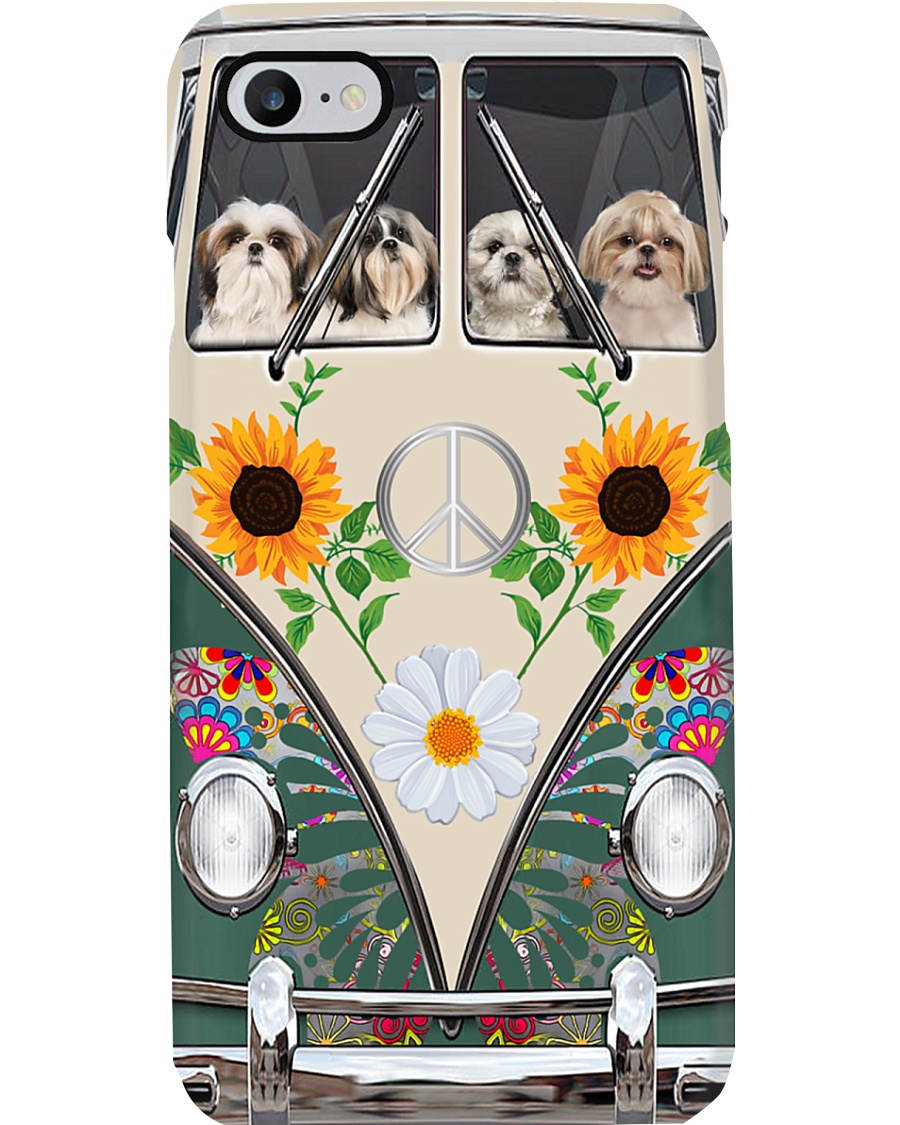 Shih Tzu Peace Love Phone Case