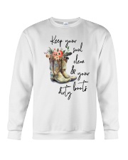 KEEP YOUR SOUL CLEAN Crewneck Sweatshirt tile