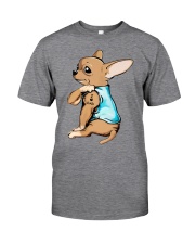 Chihuahua I Love Dad Classic T-Shirt front