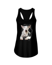 Bull Terrier Beauty Ladies Flowy Tank thumbnail