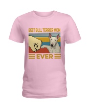 Best Bull Terrier Mom Vintage Ladies T-Shirt tile