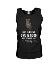 Owl is Good Unisex Tank thumbnail