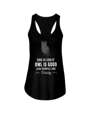 Owl is Good Ladies Flowy Tank thumbnail