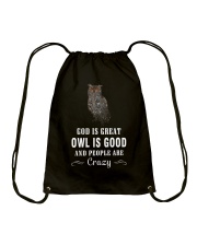 Owl is Good Drawstring Bag thumbnail