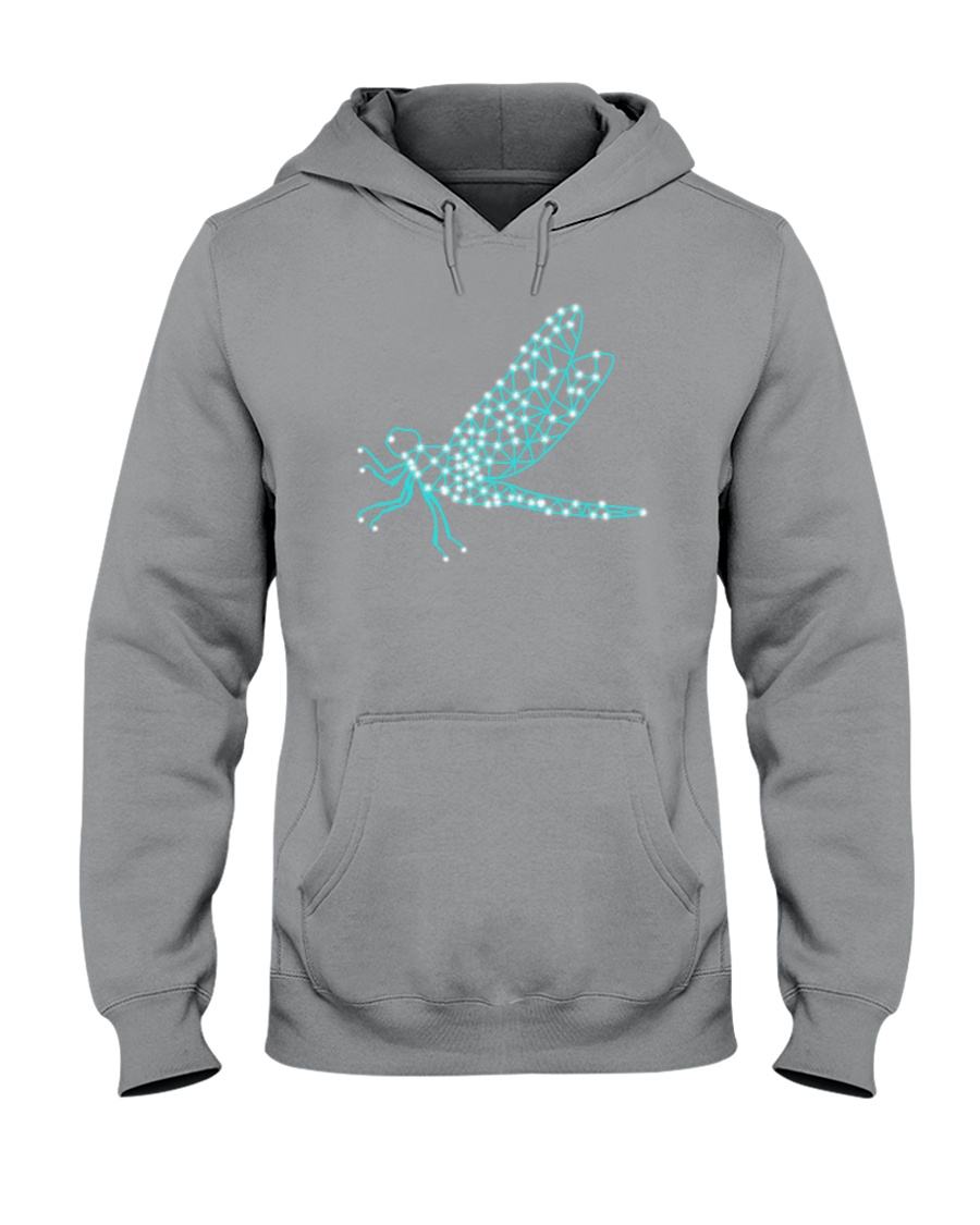 Dragonfly Ruby Hooded Sweatshirt