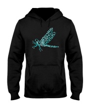 Dragonfly Ruby Hooded Sweatshirt thumbnail