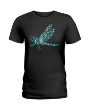 Dragonfly Ruby Ladies T-Shirt thumbnail