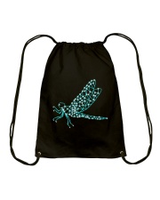 Dragonfly Ruby Drawstring Bag thumbnail