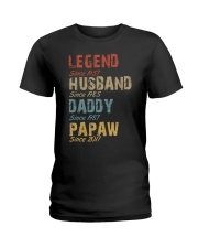 Father Legend Husband Daddy PaPaw Ladies T-Shirt tile