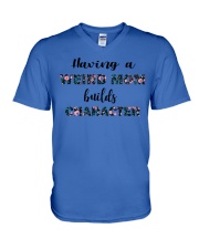 Having a Weird Mom V-Neck T-Shirt thumbnail