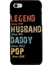 Father Legend Husband Daddy Pop Phone Case tile