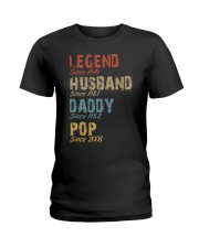 Father Legend Husband Daddy Pop Ladies T-Shirt tile