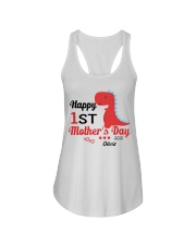 Mother Our First Mother's Day 2021 Dinosaur Ladies Flowy Tank tile