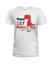 Mother Our First Mother's Day 2021 Dinosaur Ladies T-Shirt tile