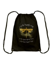 I Am Dragonflies Drawstring Bag thumbnail