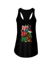 HORSE HO HO HO Ladies Flowy Tank tile