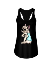 French Bulldog- I'm not pug Ladies Flowy Tank thumbnail