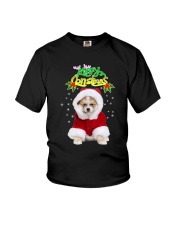 Akita Merry Xmas Youth T-Shirt thumbnail