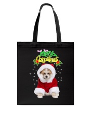 Akita Merry Xmas Tote Bag thumbnail