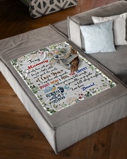 To My Mummy I've Only Been With You Koala Blanket Small Fleece Blanket - 30" x 40" aos-coral-fleece-blanket-30x40-lifestyle-front-03