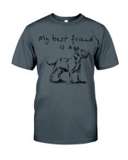 My Best Friend Is A Bull Terrier Classic T-Shirt thumbnail