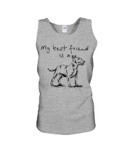 My Best Friend Is A Bull Terrier Unisex Tank thumbnail