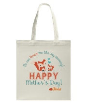 Mother No One Loves Me Like My Mommy Fox 2021 Tote Bag tile