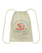Mother No One Loves Me Like My Mommy Fox 2021 Drawstring Bag tile