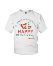 Mother No One Loves Me Like My Mommy Fox 2021 Youth T-Shirt tile