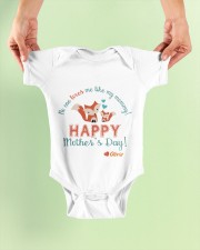 Mother No One Loves Me Like My Mommy Fox 2021 Baby Onesie garment-baby-onesie-lifestyle-front-01