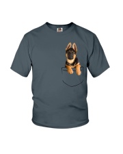 German Shepherd Pocket Youth T-Shirt thumbnail