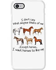 I DONT CARE Phone Case tile