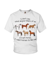 I DONT CARE Youth T-Shirt tile