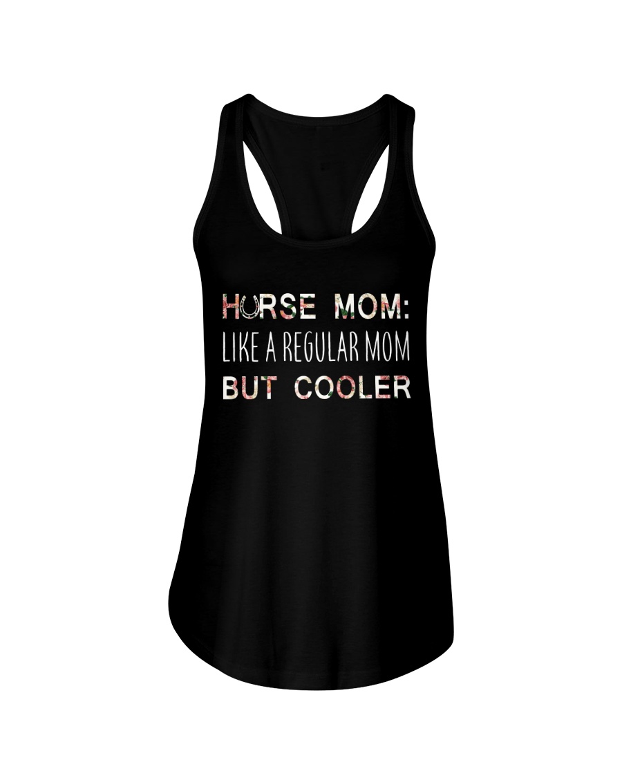 Horse Mom Like A Regular Mom Ladies Flowy Tank