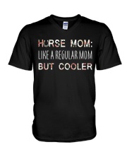 Horse Mom Like A Regular Mom V-Neck T-Shirt thumbnail