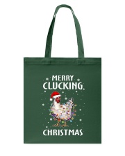 MERRY CLUCKING CHRISTMAS Tote Bag tile