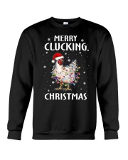 MERRY CLUCKING CHRISTMAS Crewneck Sweatshirt tile