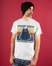 Cat Fluff You Classic T-Shirt apparel-classic-tshirt-lifestyle-front-89