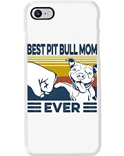 Best Pitbull Mom Phone Case tile