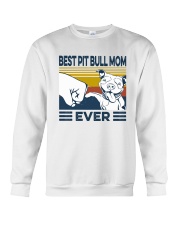 Best Pitbull Mom Crewneck Sweatshirt tile
