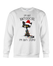 I AM NOT ANTISOCIAL Crewneck Sweatshirt tile