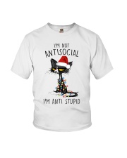 I AM NOT ANTISOCIAL Youth T-Shirt tile