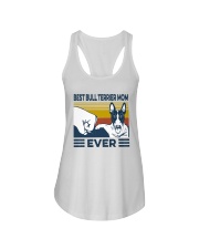 Best Bull Terrier Mom Ladies Flowy Tank tile