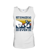 Best Schnauzer Dad Unisex Tank tile
