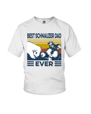Best Schnauzer Dad Youth T-Shirt tile