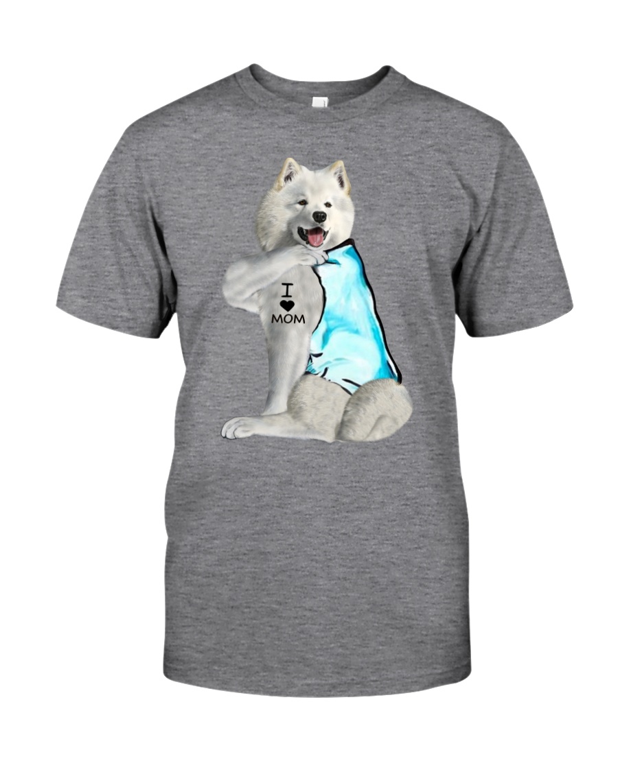 Samoyed I Love Mom Classic T-Shirt