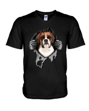 Boxer Inside Me V-Neck T-Shirt thumbnail